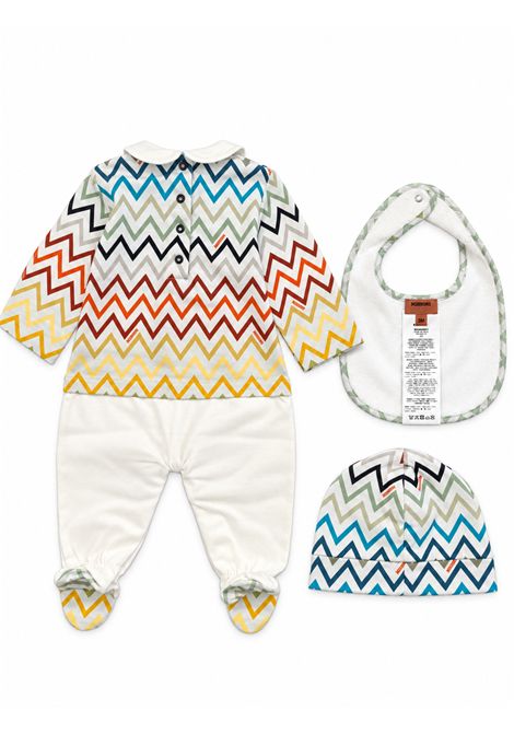Set tutina , cappello e bavetta MISSONI KIDS | MZB320 Z4094960MC